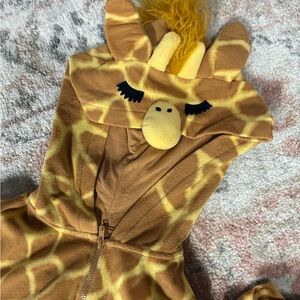 Giraffe Hooded One Piece Costume